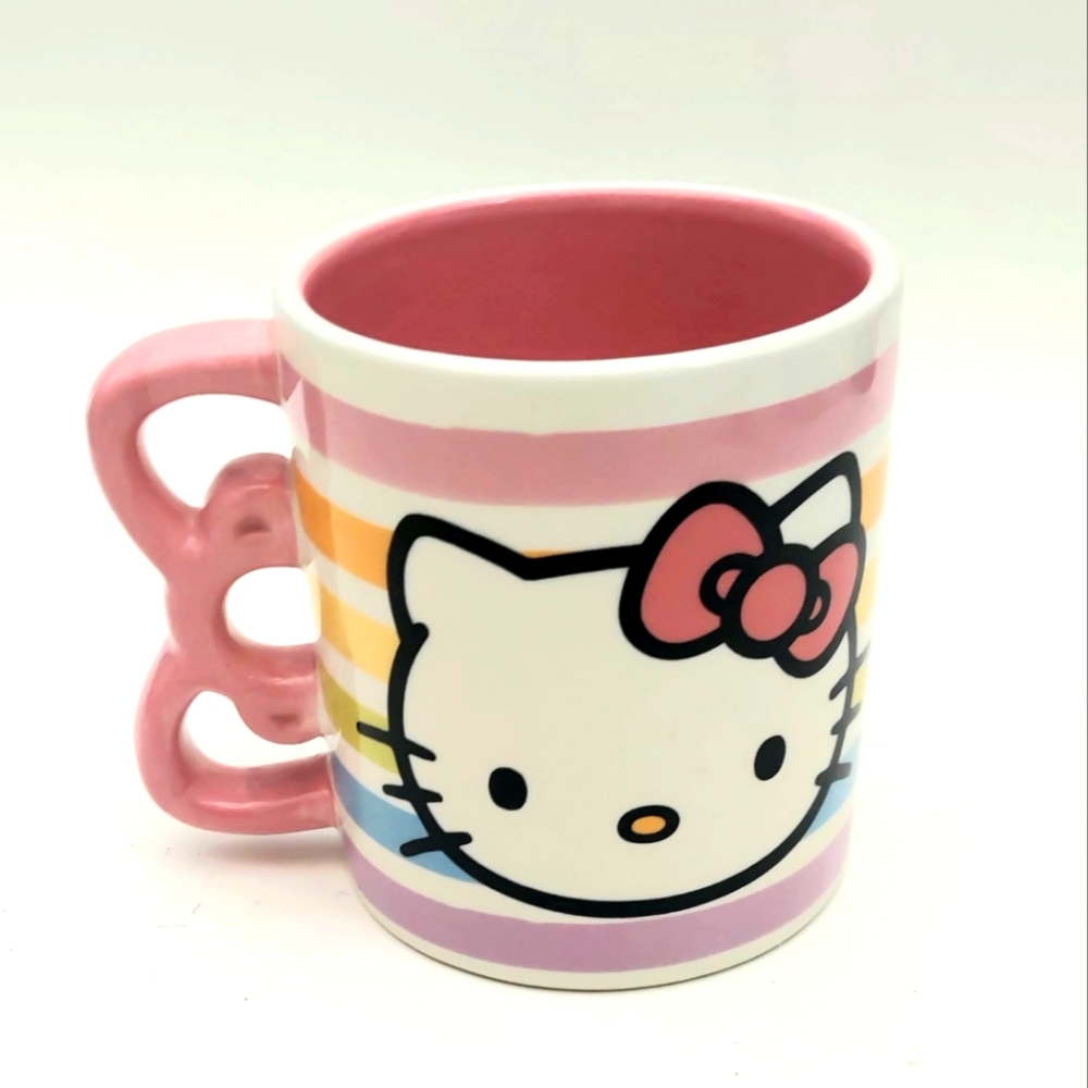 Bow Handle Hello Kitty Sanrio, large 20 oz mug Bow